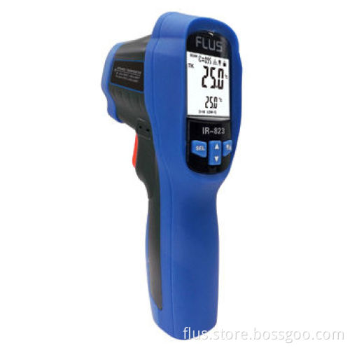 Thermometer, 30:1, Digital and K-type, Non-contact Infrared, Fast and Easy to Measure